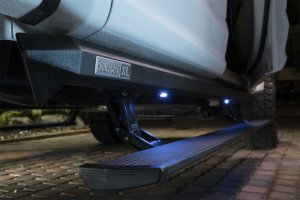 Ford F-450 Running Boards - AMP Research - PowerStep XL - Black - `20-`22